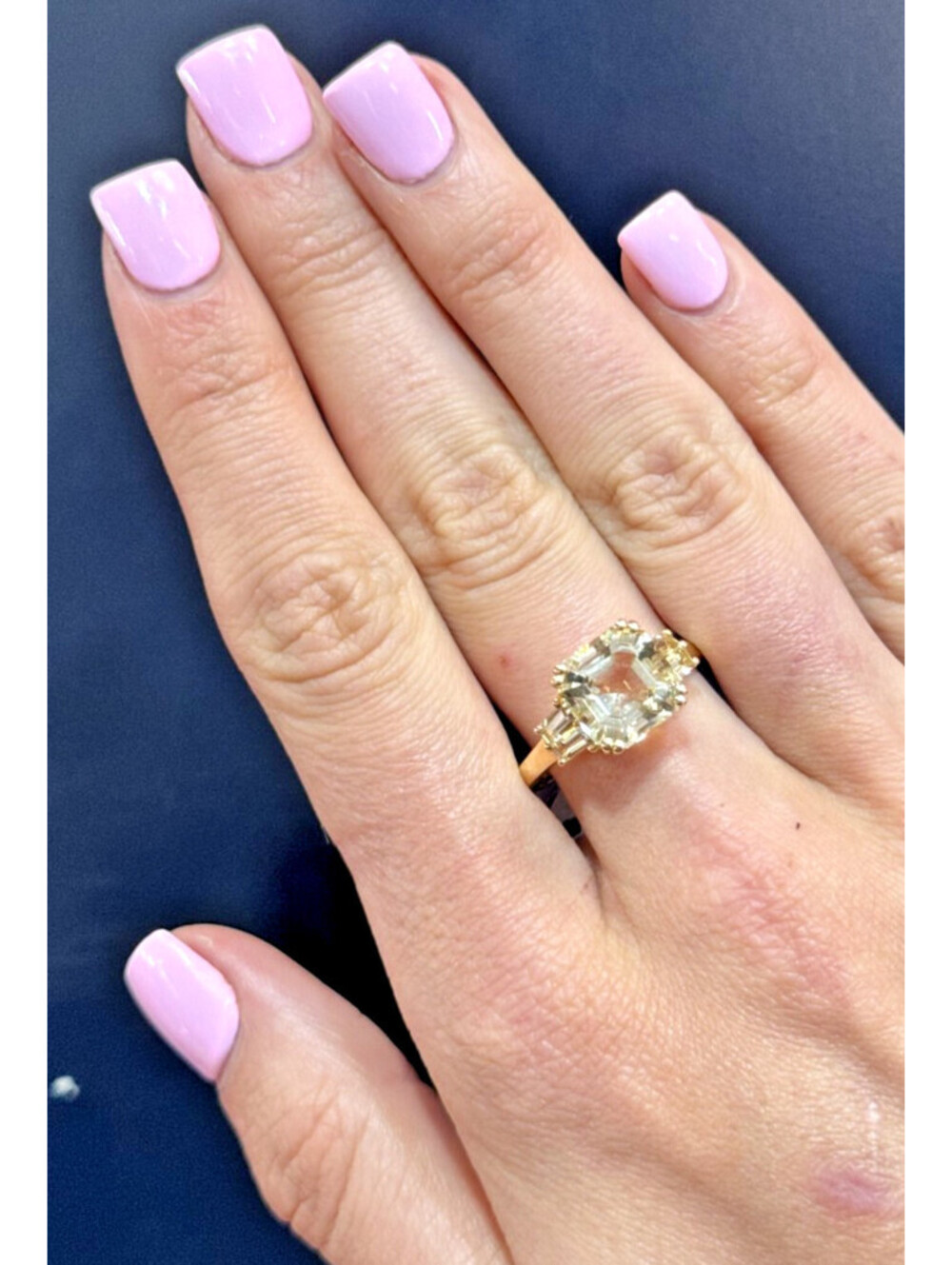14K YELLOW GOLD RING